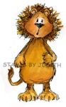 O-108 Lg. Lion Critter